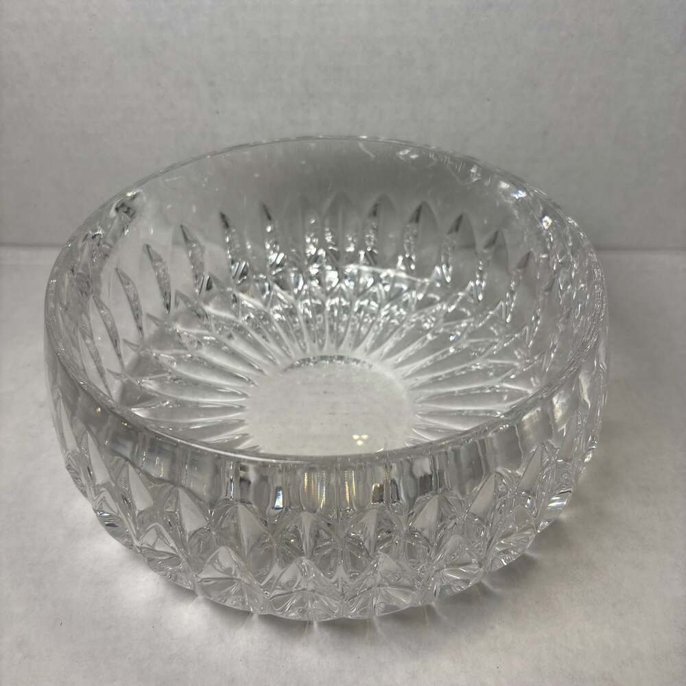 VTG Gorham Althea Cut Lead Crystal Fruit Nut Candy Dish Bowl